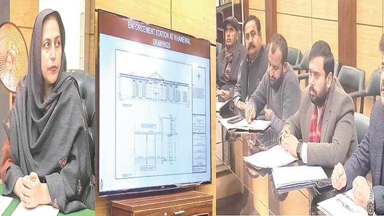 خانیوال میں پیرا انفورسمنٹ سٹیشنز، پولیو مہم کی تیاری 