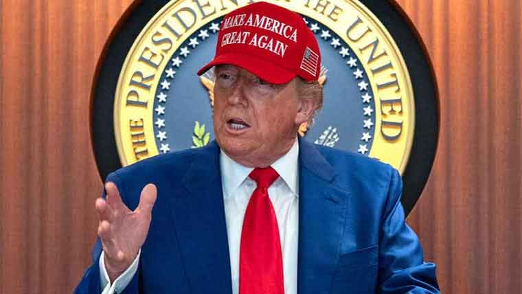 دنیا بھر میں فوجی کارروائی میں صرف میری اخلاقیات رکاوٹ:مجھے کسی عالمی قانون کی ضرورت نہیں:ٹرمپ