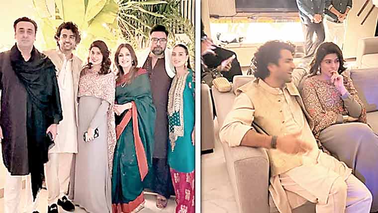 عمر عالم دلہنیا گھر لانے کو تیار  ڈھولکی کی تصاویر و ویڈیوز وائرل