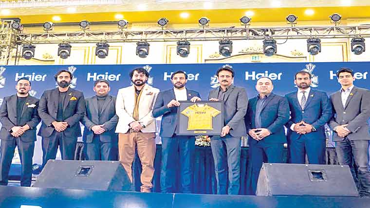  پشاور زلمی کی شراکت داری پی ایس  ایل الیون کیلئے ہائیر بطور ٹائٹل برقرار