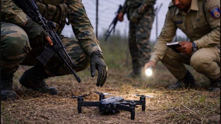 مقبوضہ کشمیر:قابض حکام کاجموں  سے نینو ڈرون برآمد کرنیکا دعویٰ