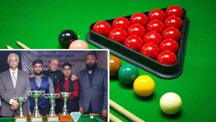 برجیس خان نے قومی انڈر  21 سنوکر چیمپئن شپ جیت لی