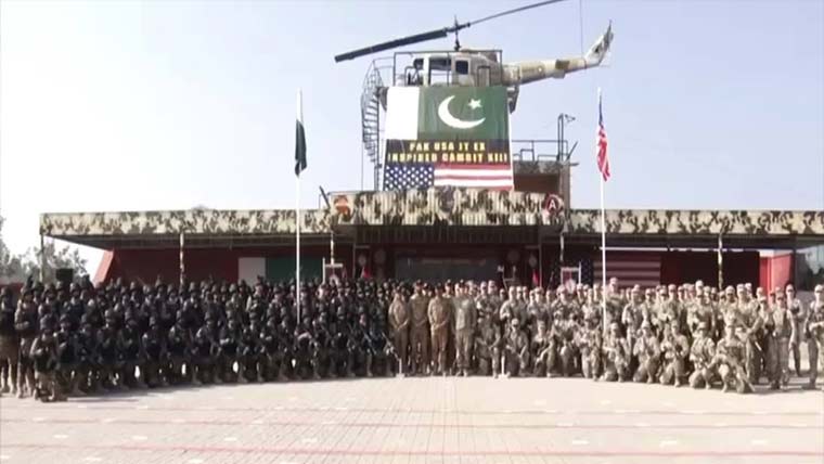 دہشتگردی کیخلاف پاک امریکا فوجی مشقوں کا پبی میں آغاز