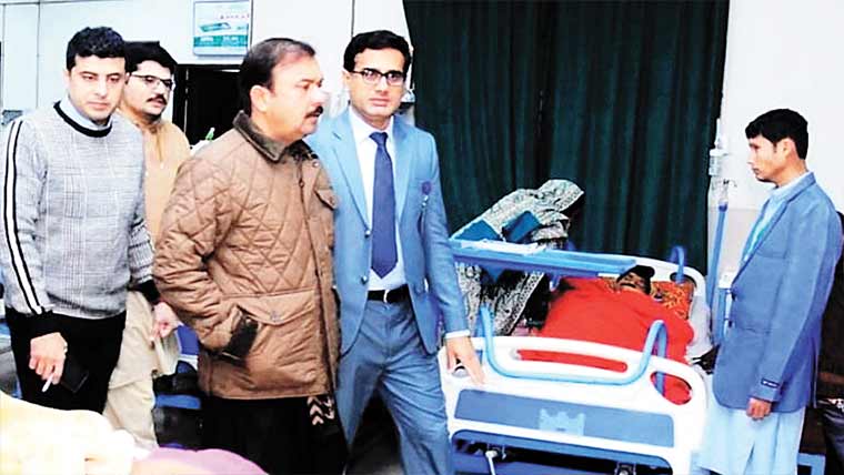 جھنگ :جدید کیتھ لیب کے پہلے دن 4 انجیوگرافی کیسز 