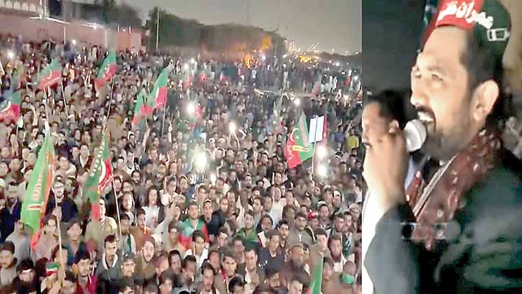 کراچی:رکاوٹوں کے باوجود  جلسہ پتھراؤ،شیلنگ،گرفتاریاں:سندھ حکومت نے اچھا سلوک نہیں کیا،عوام ڈی چوک جانے کو تیار:سہیل آفریدی