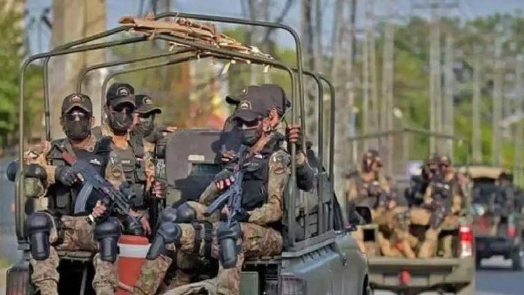 خیبر :سکیورٹی فورسزکی 2کارروائیاں ،5دہشت گردہلاک 