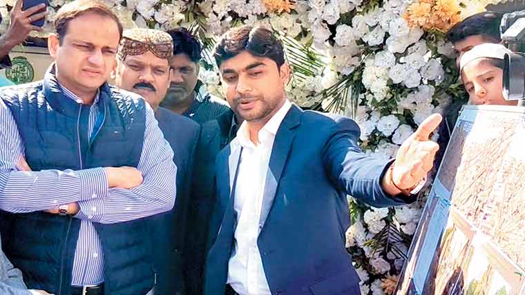 اولڈ سٹی  ایریا:70کروڑ  سے  زائد  کے  ترقیاتی  منصوبوں  کا سنگ بنیاد