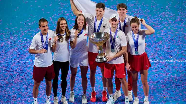 پولینڈ نے پہلی بار یونائیٹڈ ٹینس کپ ٹورنامنٹ جیت لیا