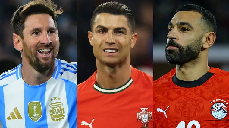 کم میچز میں 100گول ، محمد صالح  نے میسی اور رونالڈو کو پیچھے چھوڑ دیا