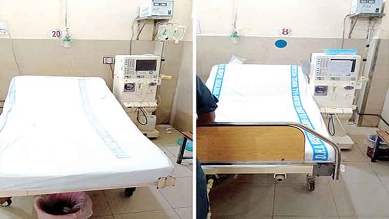 الائیڈہسپتال ون: ڈائلیسزمشینوں کی قلت مریض پریشان