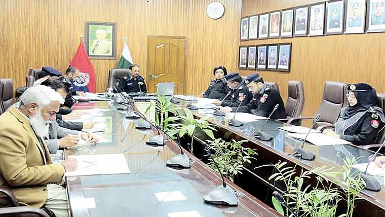 جرائم کنٹرول، ریلویز تنصیبات کی سکیورٹی  کیلئے ایس پی ویڈیولنک کانفرنس 