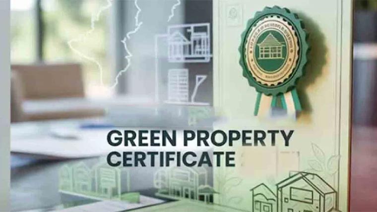 گرین پراپرٹی سرٹیفکیٹ کی فیس 700 سے 950 مقرر 
