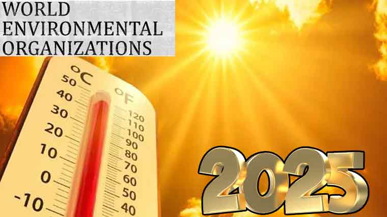 2025 دنیا کاتیسرا گرم ترین  سال قرار، ماحولیاتی خطرات 