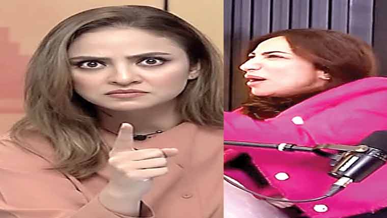 انوشے اشرف کی نادیہ خان کا  مذاق اڑانے کی ویڈیو وائرل 