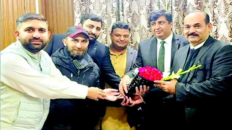 ڈسٹرکٹ بار ایسوسی ایشن کے  نومنتخب عہدیداروں کومبارکباد