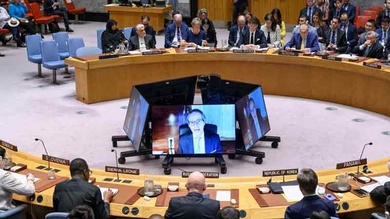 ایران کی صورتحال پر اقوام متحدہ  کی سلامتی کونسل کاہنگامی اجلاس