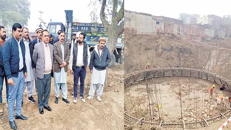 میگا سیوریج منصوبہ مقررہ مدت تک مکمل کرنیکا حکم