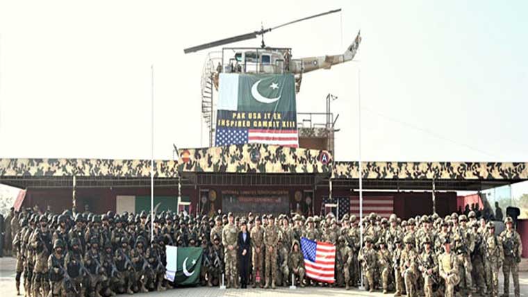 13ویں پاک امریکا مشترکہ فوجی مشق انسپائرڈ گیمبٹ کا انعقاد 