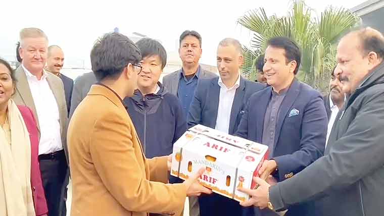  امریکہ، ملائشیا،کینیڈا سمیت 6ملکی وفد کا کینو فیکٹری کا دورہ