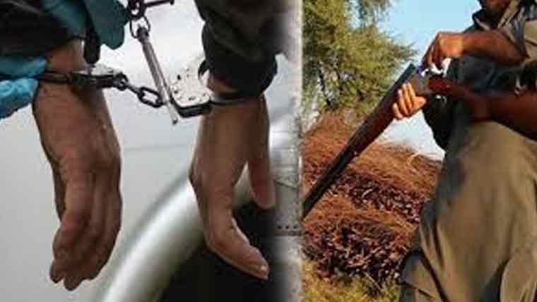 پرندوں کے غیر قانونی شکار پر دو افرادگرفتار