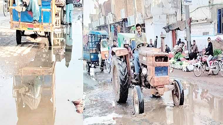 بھاگٹانوالہ میں نکاسی آب کا نامناسب انتظام ‘شہری پریشان