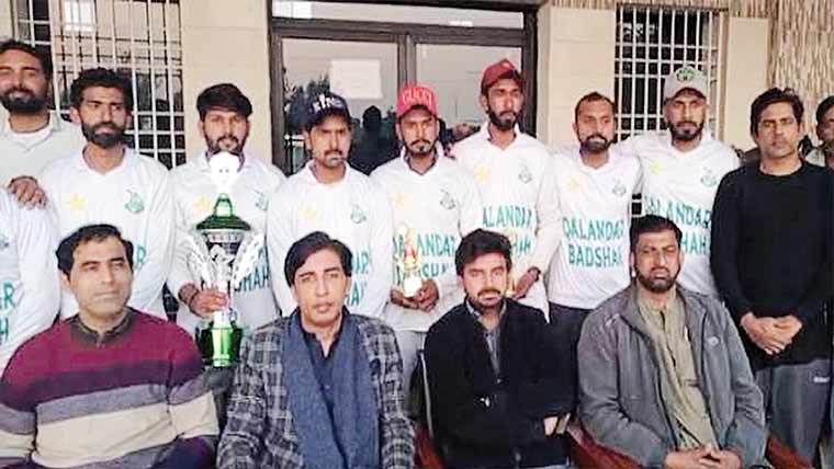 تحصیل سپورٹس انتظامیہ کی جانب سے کرکٹ ٹورنامنٹ 