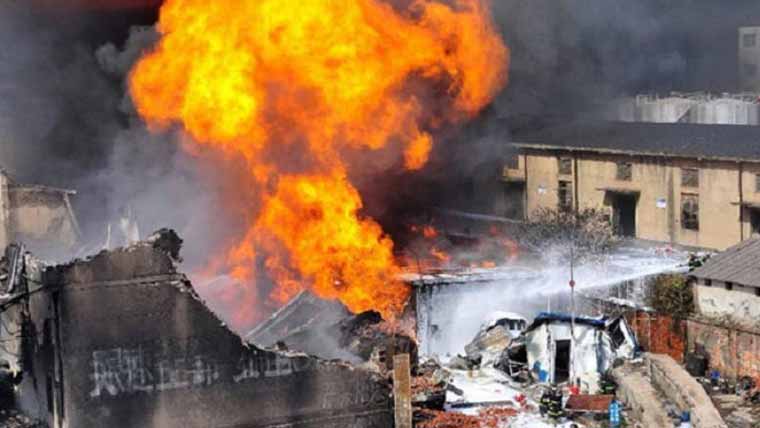 چین :سٹیل فیکٹری میں دھماکا  2 افراد ہلاک،66زخمی