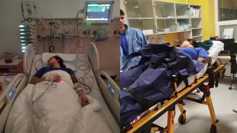 چیک جونیئر اسکواش ٹورنامنٹ  پاکستانی کھلاڑی مہوش علی زخمی