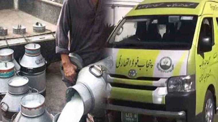 3ہزار کلو بیمار مرغیاں ،100لٹر جعلی دودھ تلف