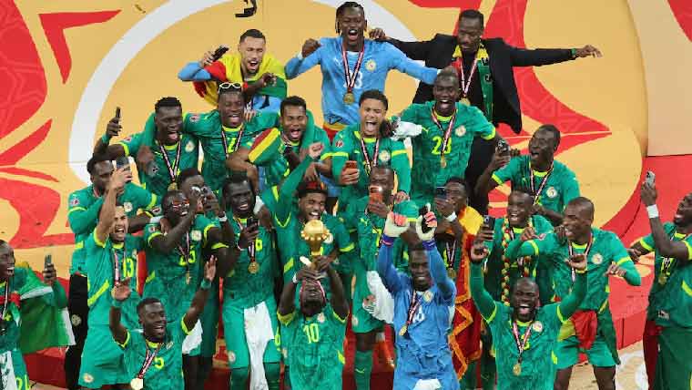 سینیگال نے دوسری مرتبہ افریقہ کپ آف نیشنزجیت لیا