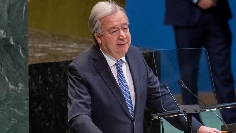 امریکا کو عالمی قوانین کے بجائے  اپنی طاقت پر یقین:یو این سربراہ 