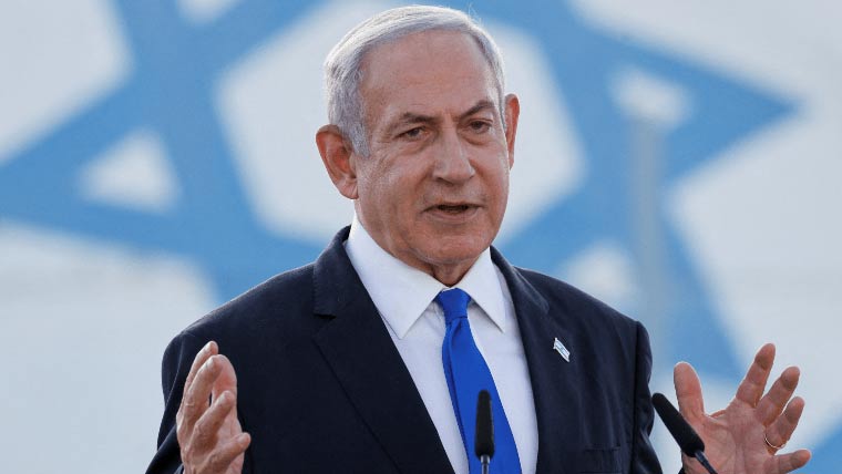 غزہ میں ترک اور قطری فوج کی تعیناتی قبول نہیں:نیتن یاہو