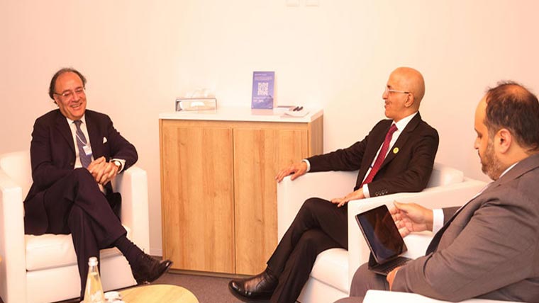 پاک سعودی وزرائے خزانہ کی  ملاقات، تعاون بڑھانے کا عزم