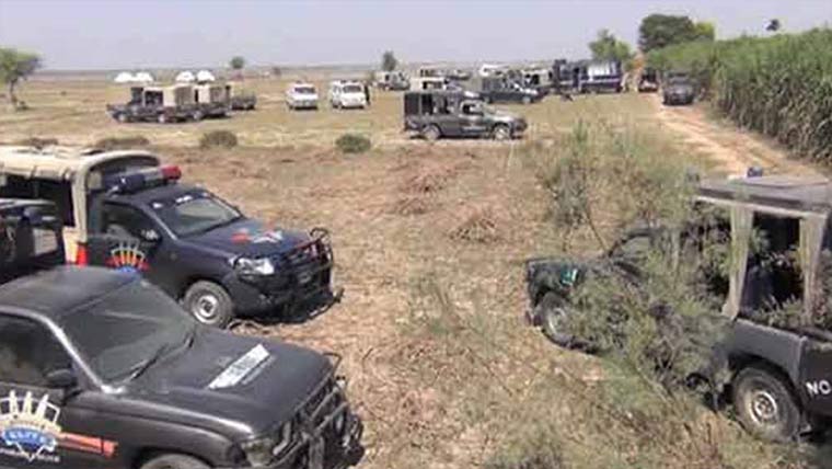  کچہ آپریشن،2ڈاکو ہلاک ،29 نے ہتھیار ڈال دئیے 