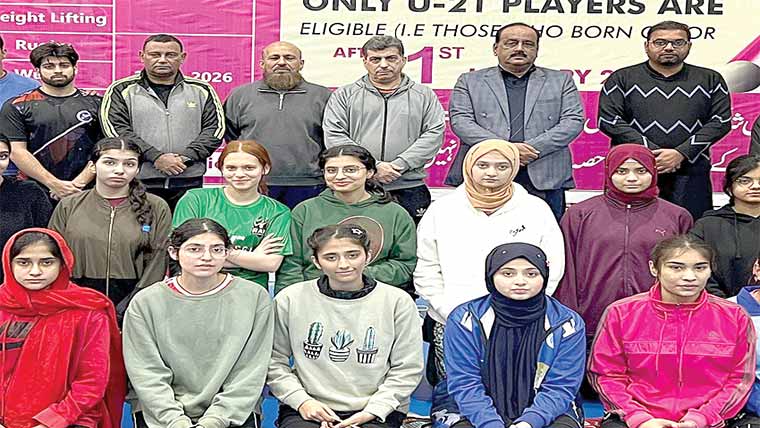 کھیلتا پنجاب پنک گیمز کیلئے  خواتین ٹیموں کے ٹرائلز جاری 