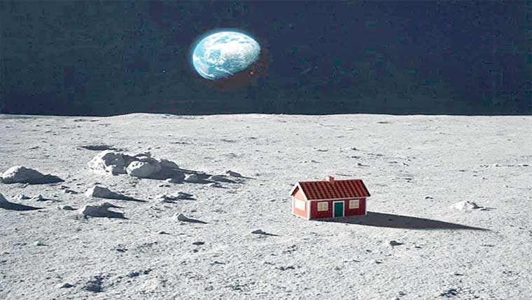 چاند پر رہائش کیلئے بُکنگ شروع، پیشگی ادائیگی کا اعلان