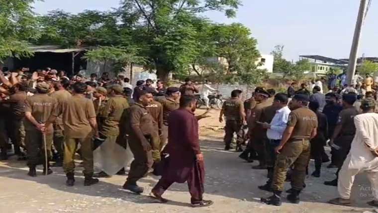 عمران سے ملاقات نہ ہو سکی ،پولیس سے تصادم ، 14کارکن گرفتار 