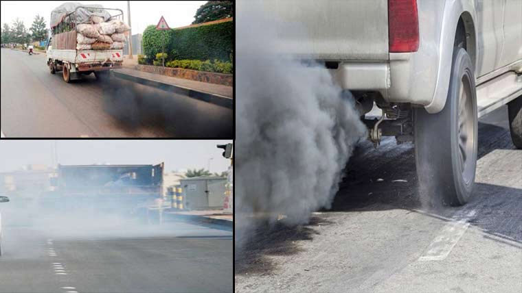 دھواں چھوڑتی گاڑیاں ، آلودگی میں اضافہ، شہریوں کو مشکلات
