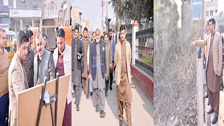 سوساں روڈ پر گرین بیلٹ پارک بن گئی، ملک پور روڈ کشادہ ہو گی