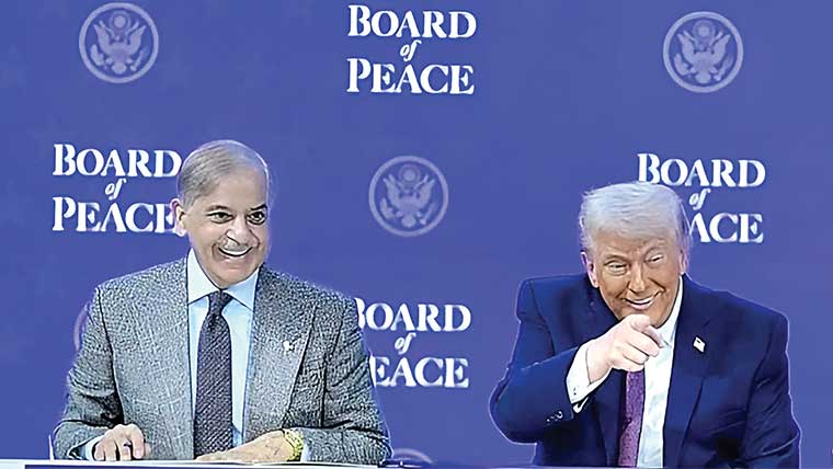 امن بورڈ کا قیام، شہباز شریف کے بھی دستخط : وزیراعظم اور فیلڈ مارشل کی ڈیووس میں عالمی رہنمائوں سے ملاقاتیں، ٹرمپ کا مسکراتے ہوئے عاصم منیر کی جانب اشارہ 