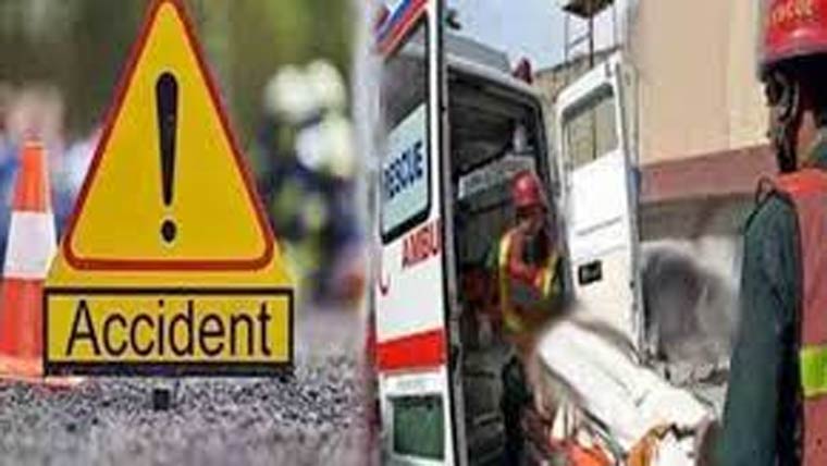 ٹریفک حادثات : 4 مزدوروں سمیت 16 افراد جاں بحق، متعدد زخمی 