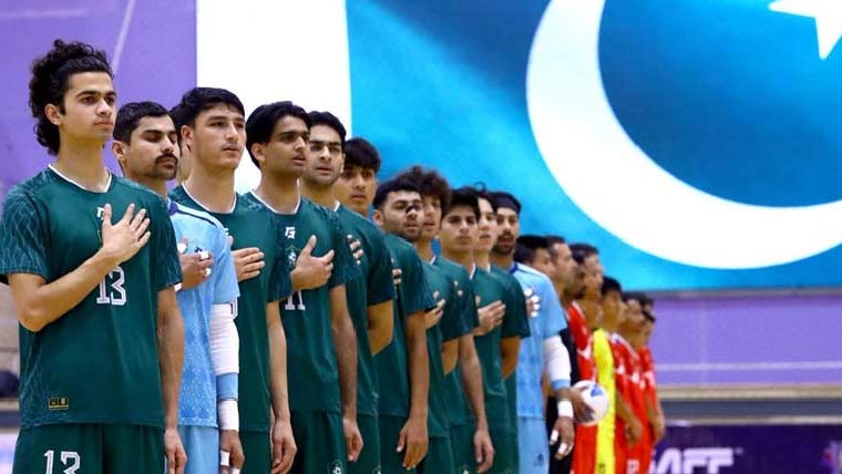 ساف فٹسال چیمپئن شپ،پاکستان نے بنگلہ دیش کو ہرادیا