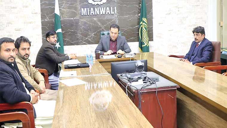  ڈی سی کی ہائیر ایجوکیشن میانوالی کے ترقیاتی منصوبوں کی منظوری 