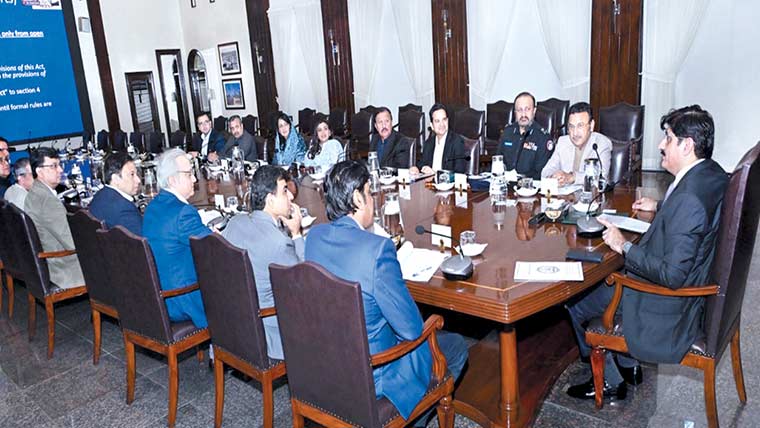 سیف سٹی منصوبہ 2ماہ میں شروع کیا جائے گا، وزیراعلیٰ سندھ