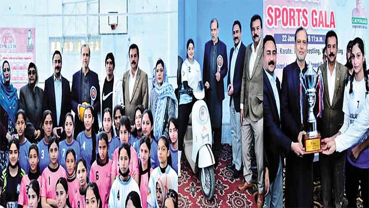 فیصل آباد میں گرلز یوتھ سپورٹس فیسٹیول، مختلف مقابلے