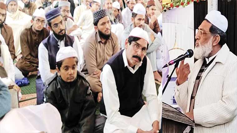 جامعہ معظمیہ میں تکمیلِ  بخاری شریف کی تقریب