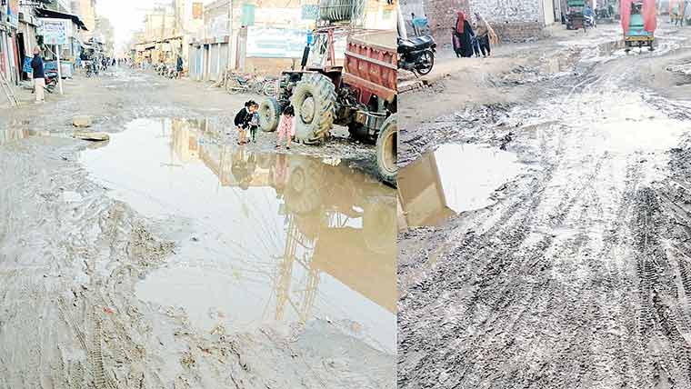 مجاہد کالونی ، نیو ملت پارک کے مکین بنیادی سہولیات سے محروم