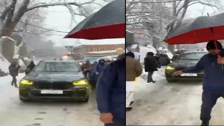 نواز شریف برفباری سے  لطف اندوز ہونے مری پہنچ گئے