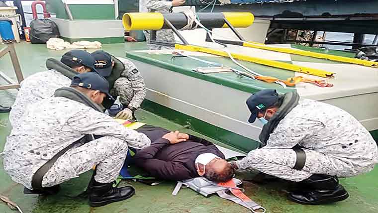 بحریہ کا گوادر سے 1500 کلومیٹر دور کامیاب ریسکیو آپریشن