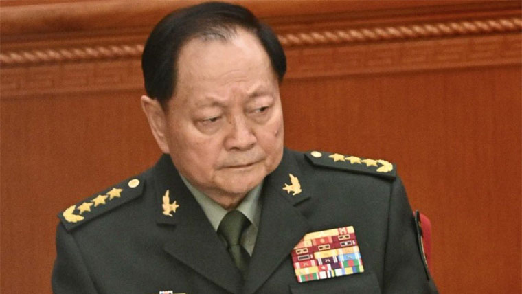  سب سے سینئر چینی جنرل  کیخلاف تحقیقات 